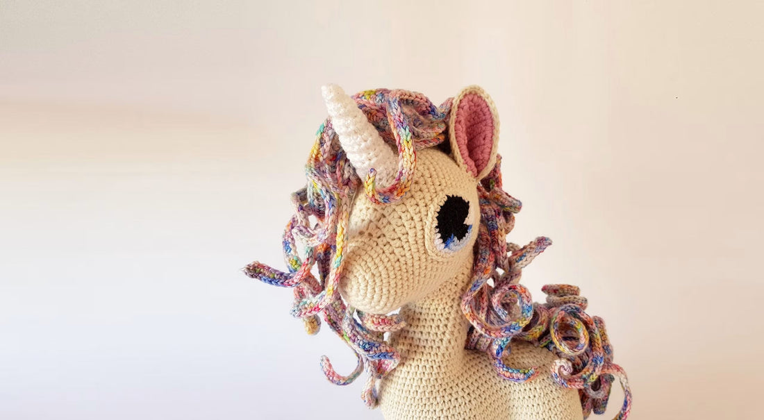 Comet the Unicorn | deluxe pony/horse crochet pattern
