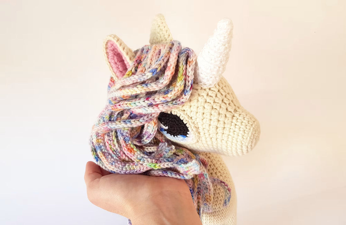 Comet the Unicorn | deluxe pony/horse crochet pattern