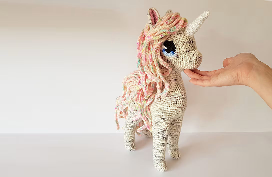 Comet the Unicorn | deluxe pony/horse crochet pattern