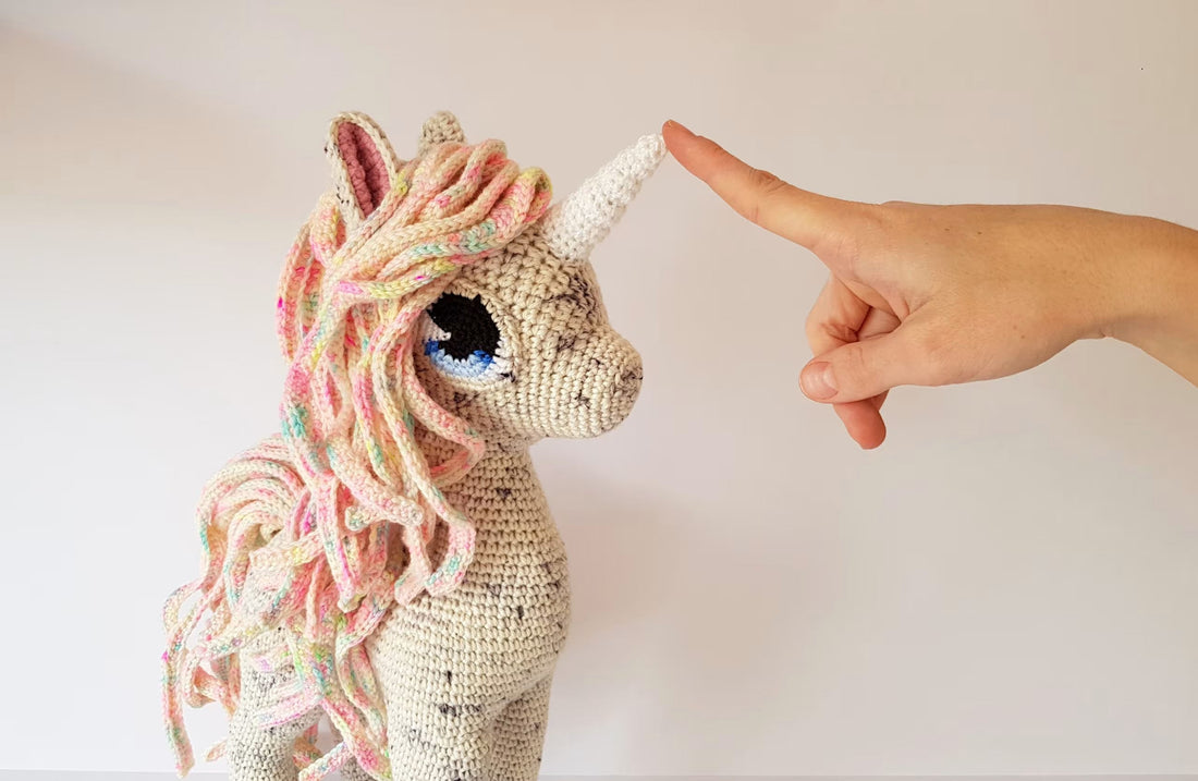 Comet the Unicorn | deluxe pony/horse crochet pattern