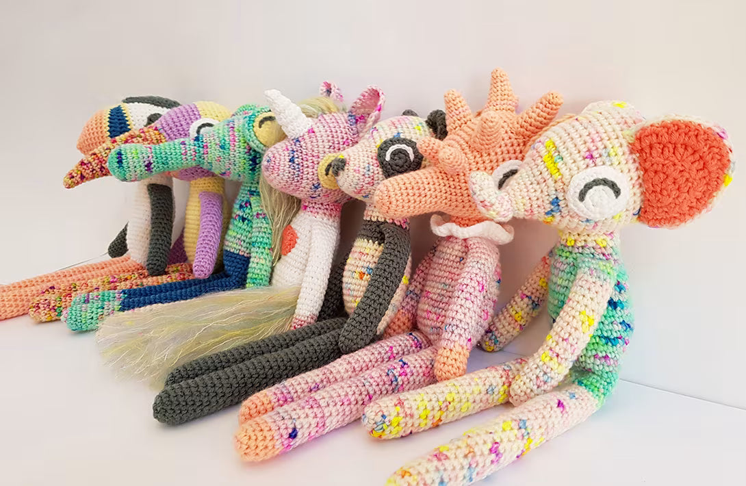 CritterDollies and CritterRattles | easy amigurumi pattern