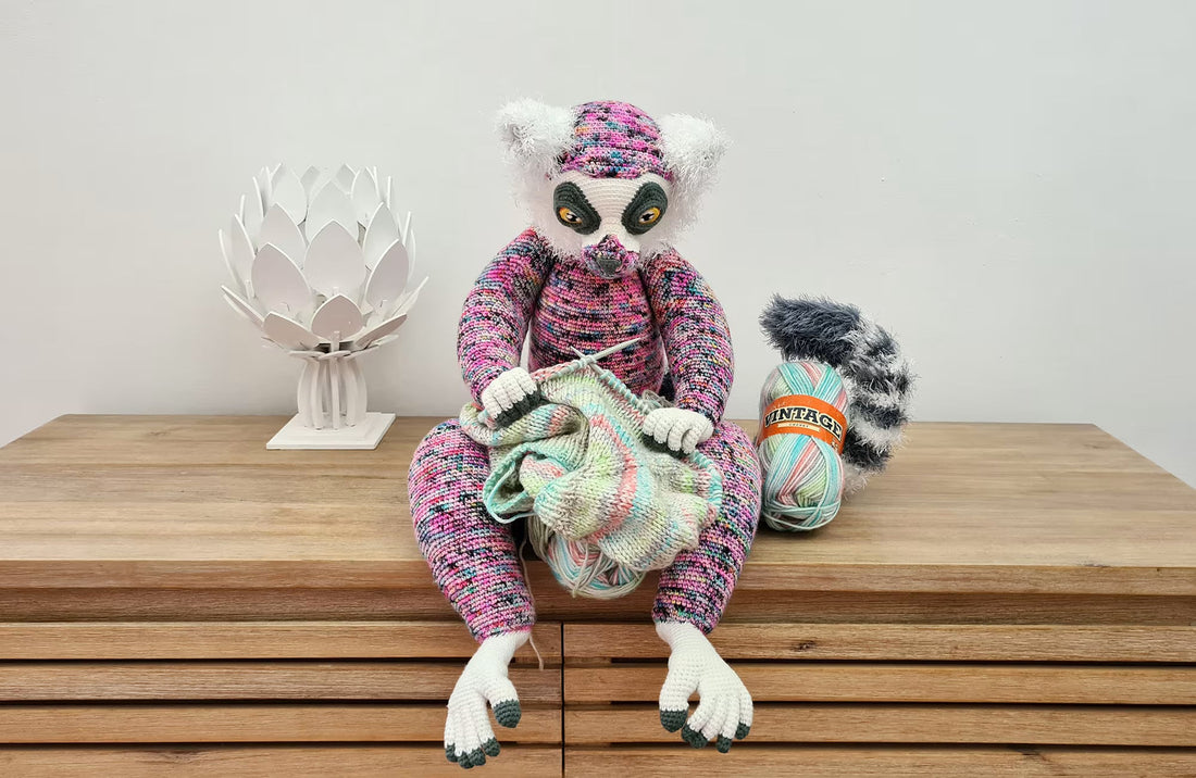 Lunar the Lemur | amigurumi pattern