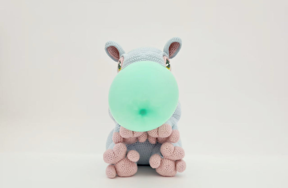 Helium the Hippo | amigurumi pattern