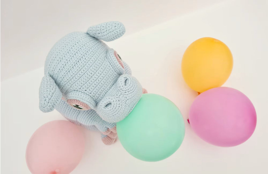 Helium the Hippo | amigurumi pattern