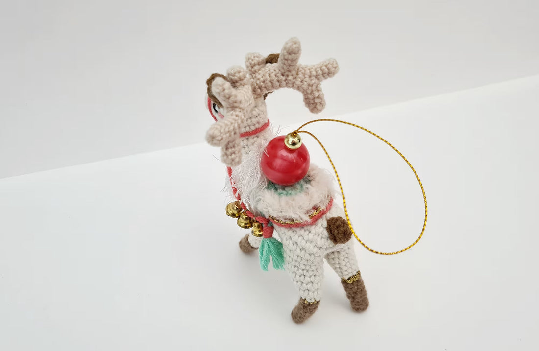 Truffles the Christmas Reindeer | small amigurumi pattern