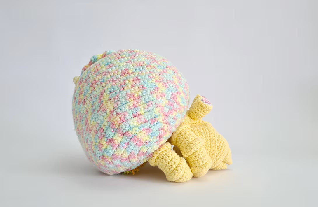 Neptune the Pineapple Crab | reversible amigurumi pattern