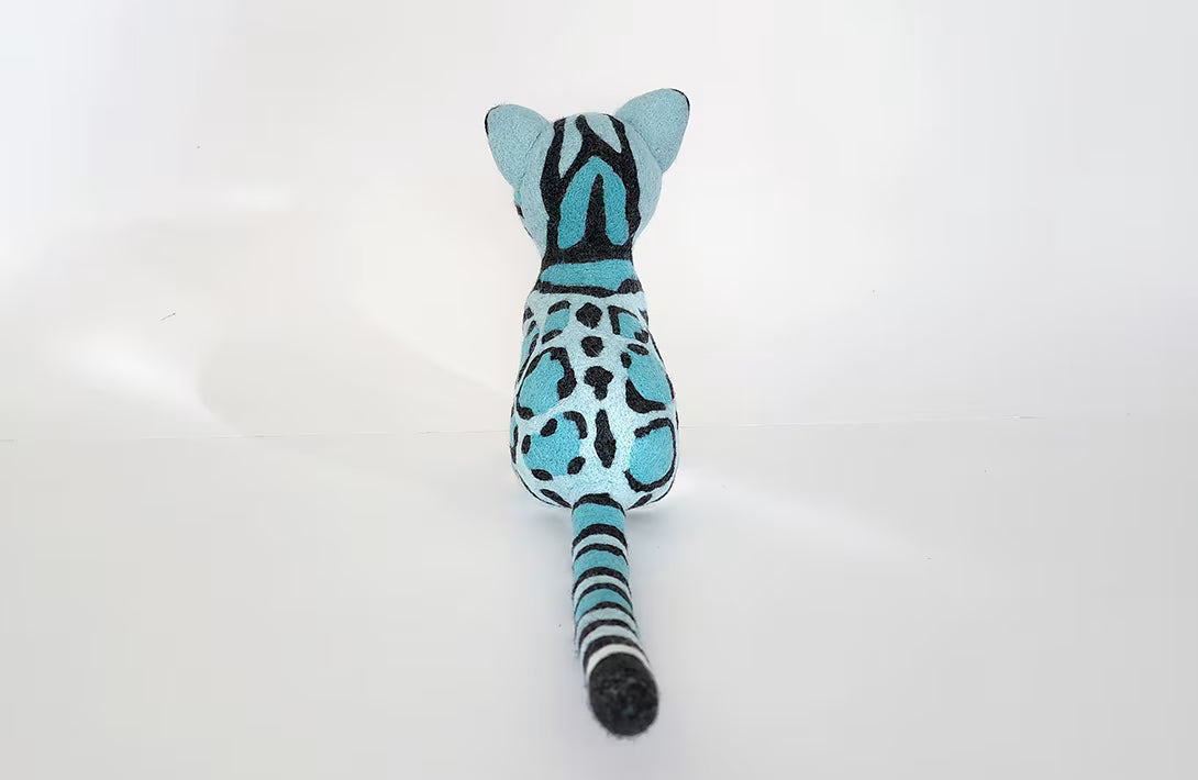 Aquila the Kitten | life-sized amigurumi pattern with felting