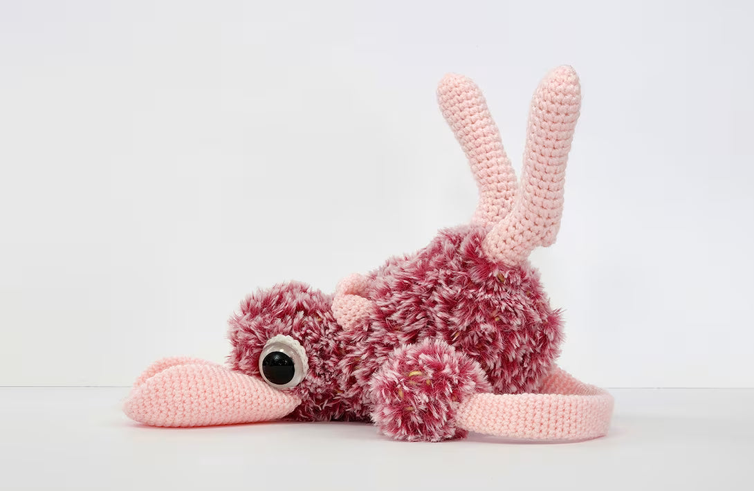Twinkle the Strawberry Jerboa | reversible amigurumi pattern