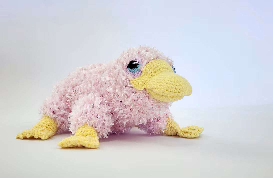 Dipper the Platypus Pear | reversible amigurumi pattern