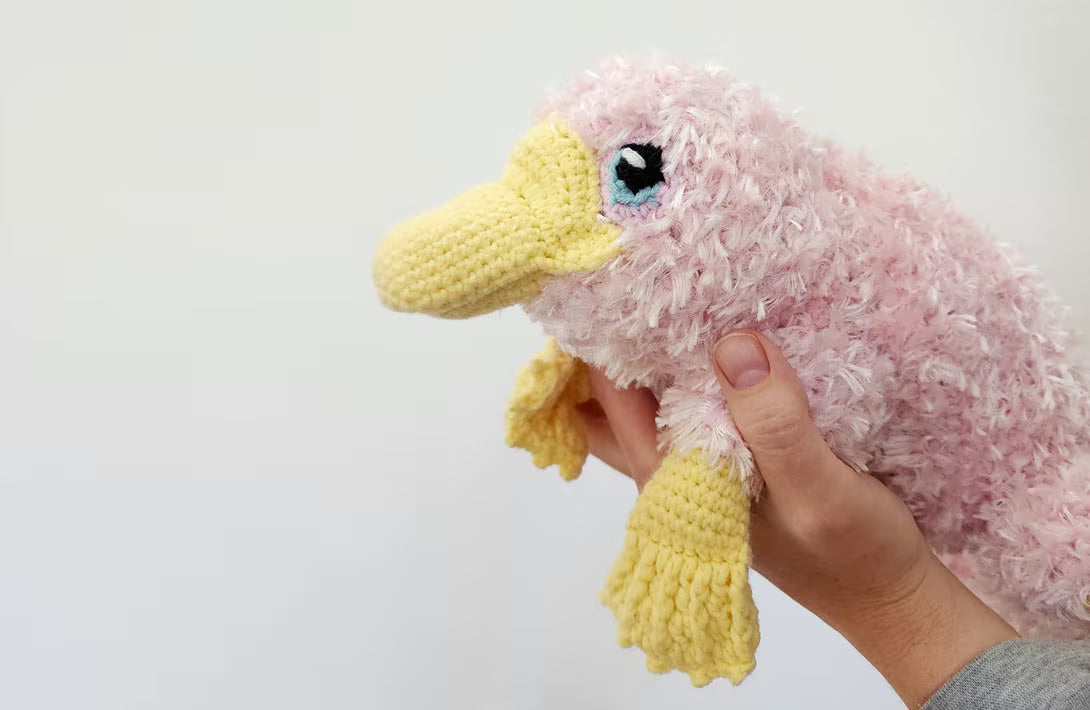 Dipper the Platypus Pear | reversible amigurumi pattern