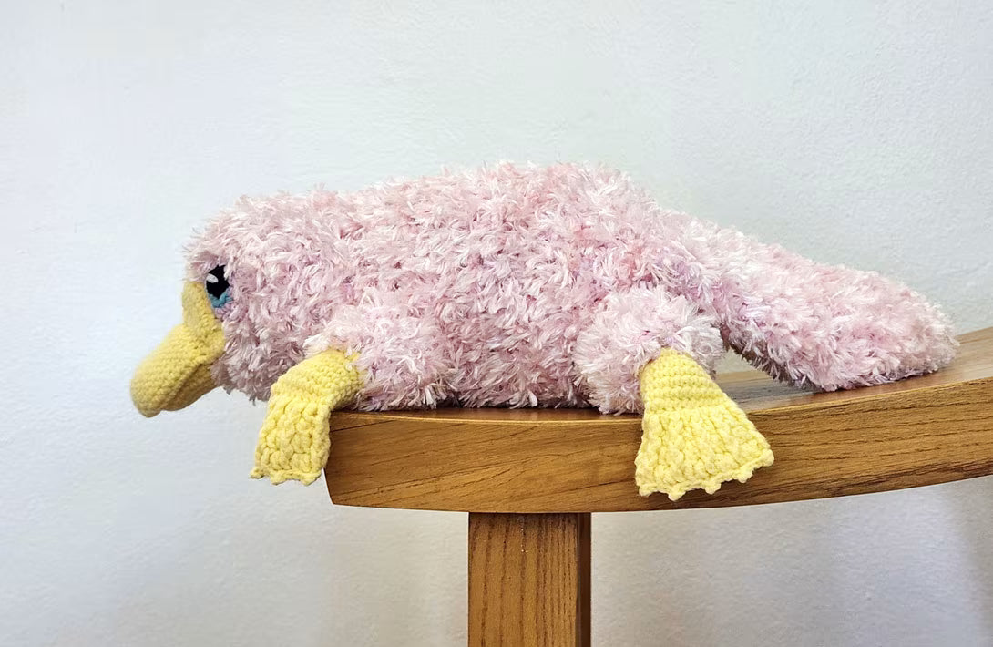 Dipper the Platypus Pear | reversible amigurumi pattern