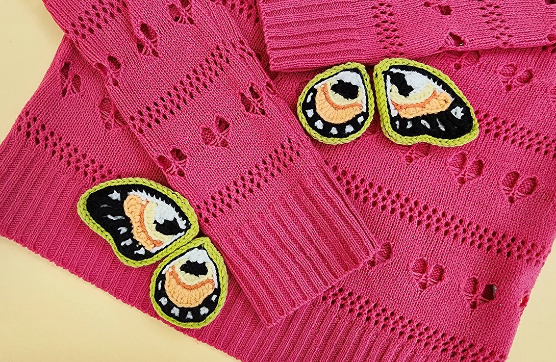 Butterbun’s Butterfly Wings | applique crochet pattern