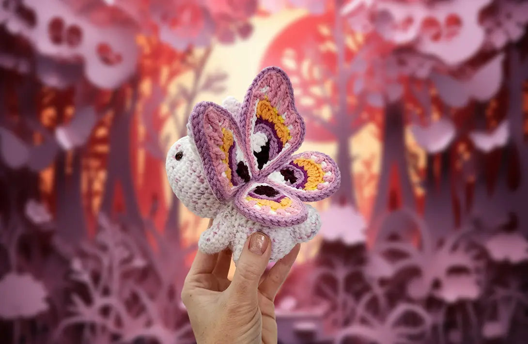 Butterbun’s Butterfly Wings | applique crochet pattern
