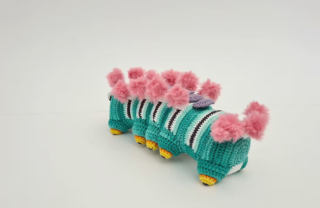 Calliope the Caterpillar | no-sew amigurumi pattern