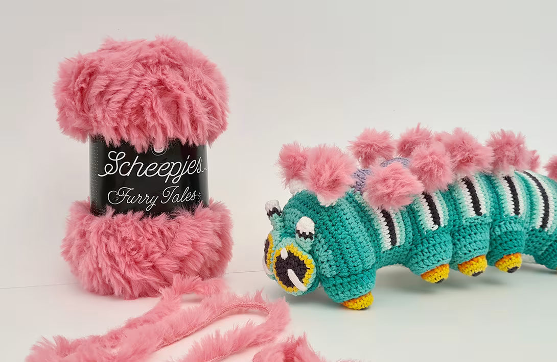 Calliope the Caterpillar | no-sew amigurumi pattern