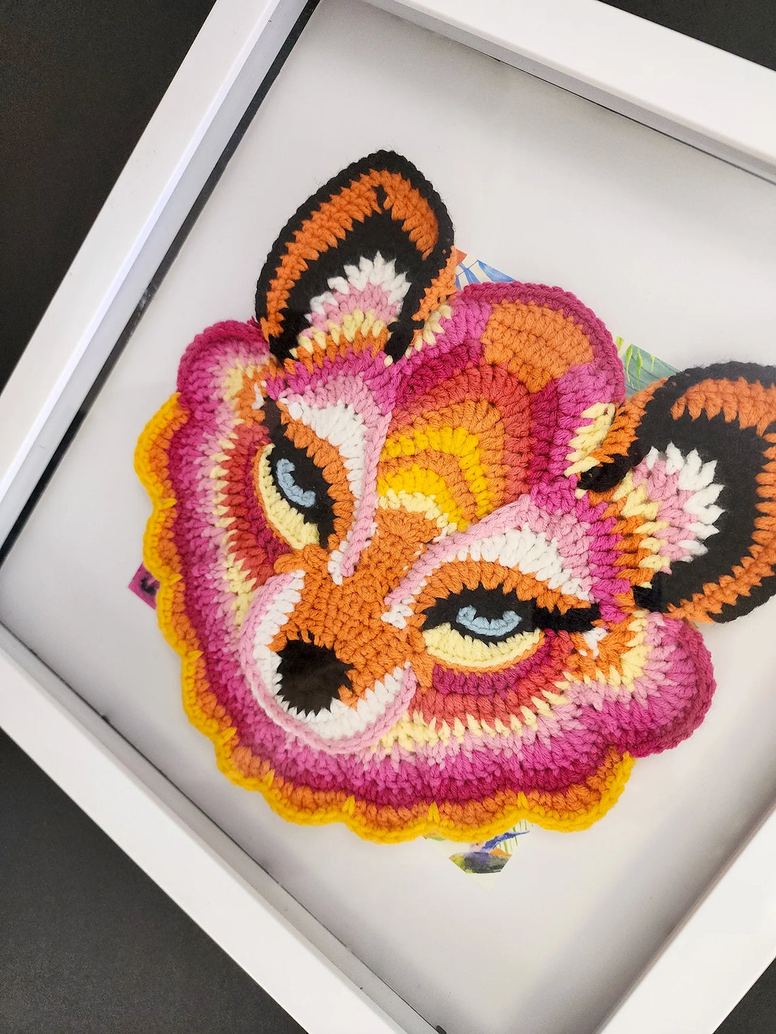 Dreamweaver Fox | crochet applique pattern