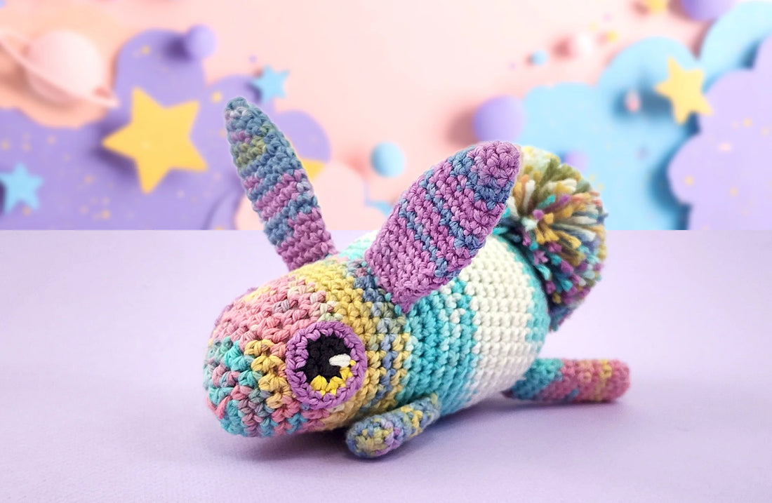 Mars the Bunny | low-sew crochet pattern