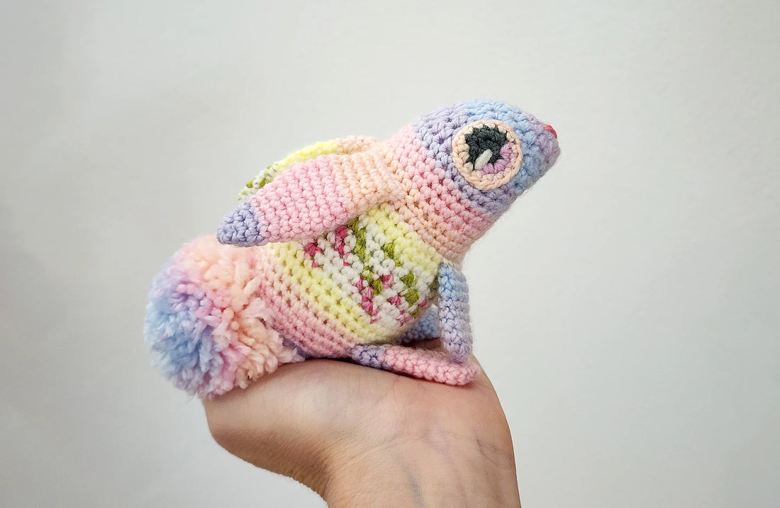 Mars the Bunny | low-sew crochet pattern