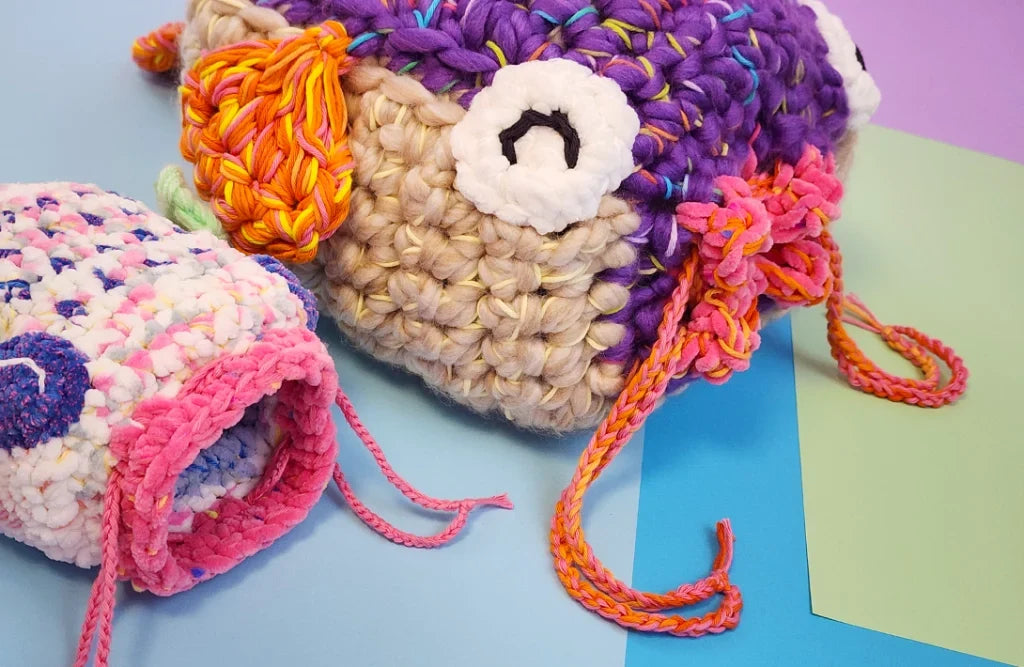 Pufferfish Purse | amigurumi mini-bag pattern