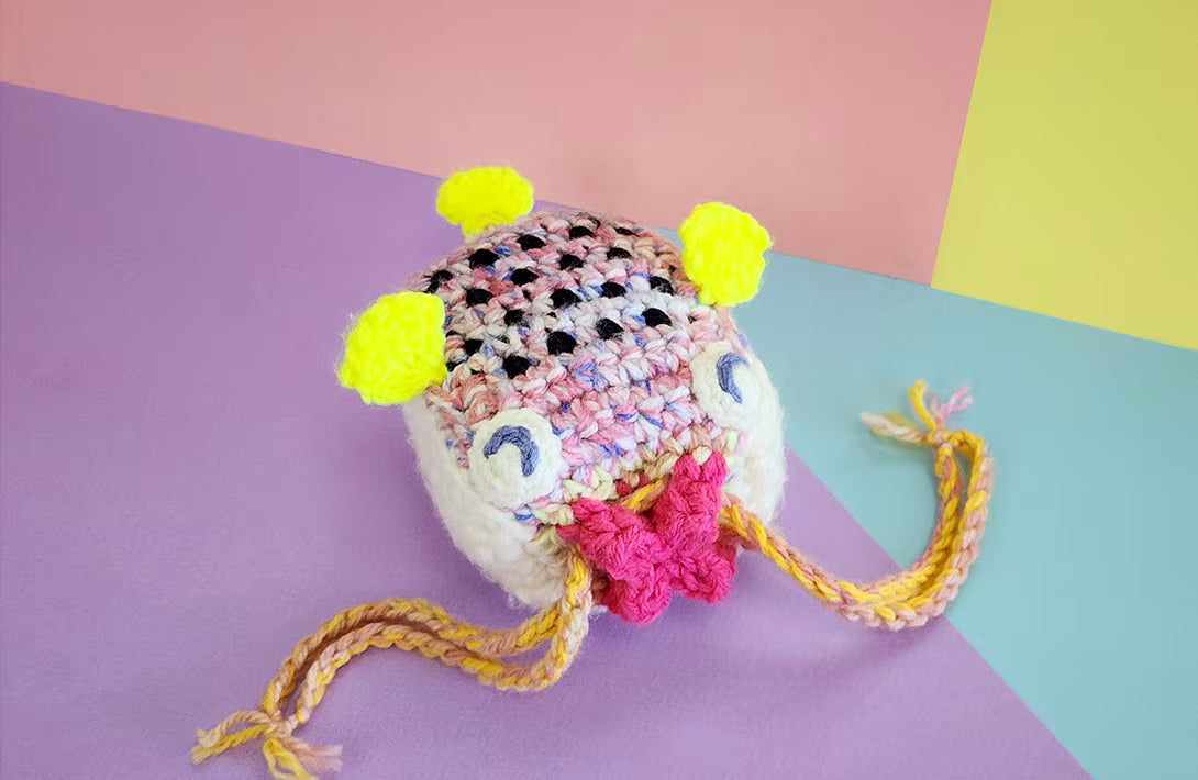 Pufferfish Purse | amigurumi mini-bag pattern