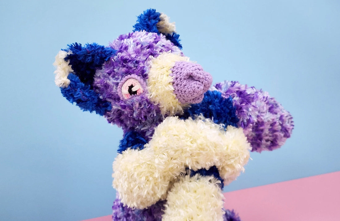 Styx the Tree Kangaroo | furry amigurumi pattern