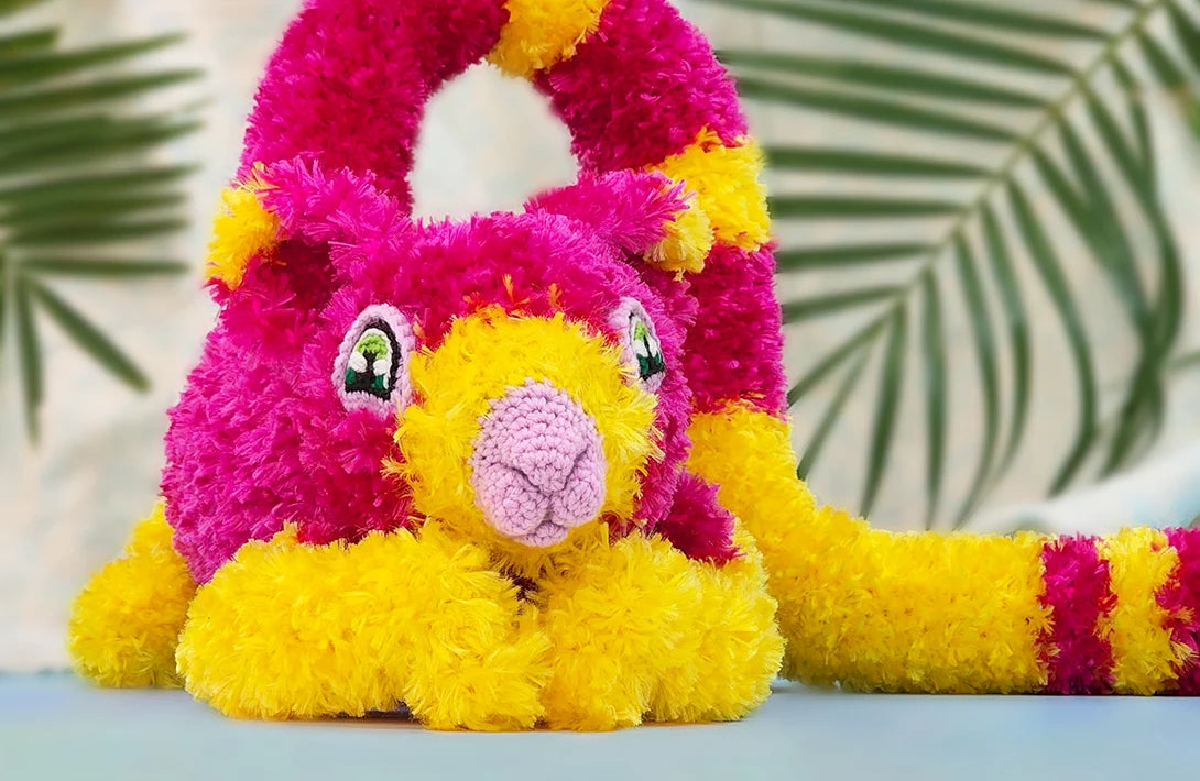 Styx the Tree Kangaroo | furry amigurumi pattern