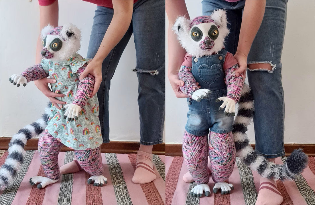 Lunar the Lemur | amigurumi pattern