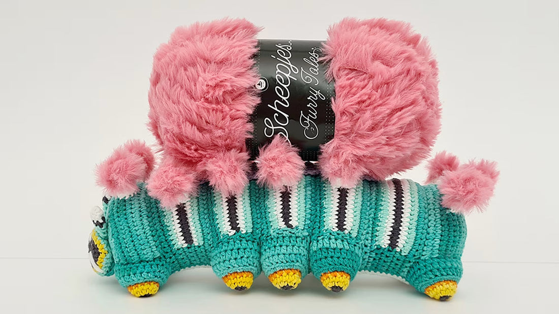 Calliope the Caterpillar | no-sew amigurumi pattern