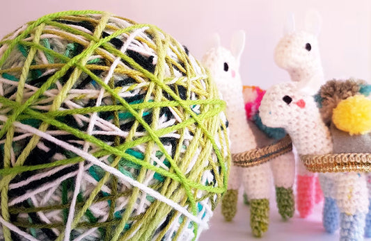 FRANKENYARN | STASH-BUSTER YARN BALL