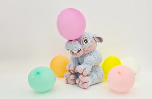 HELIUM THE HIPPO | AMIGURUMI CAL