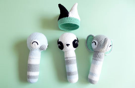 MAKE YOUR OWN RATTLES FOR SOFT TOYS & AMIGURUMI
