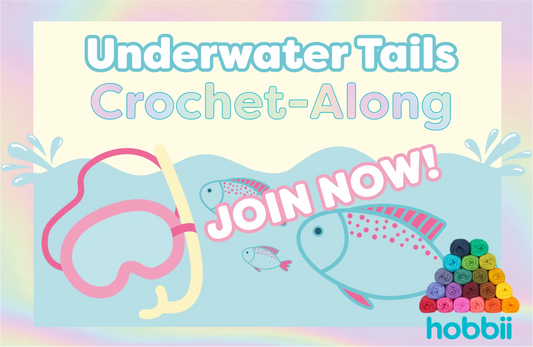 ANNOUNCING MY NEW MYSTERY CROCHET-ALONG WITH HOBBII: THE UNDERWATER TAILS CAL!