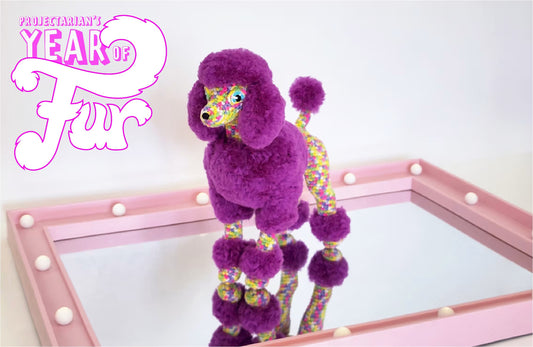 SEQUIN THE POODLE | FURRY AMIGURUMI