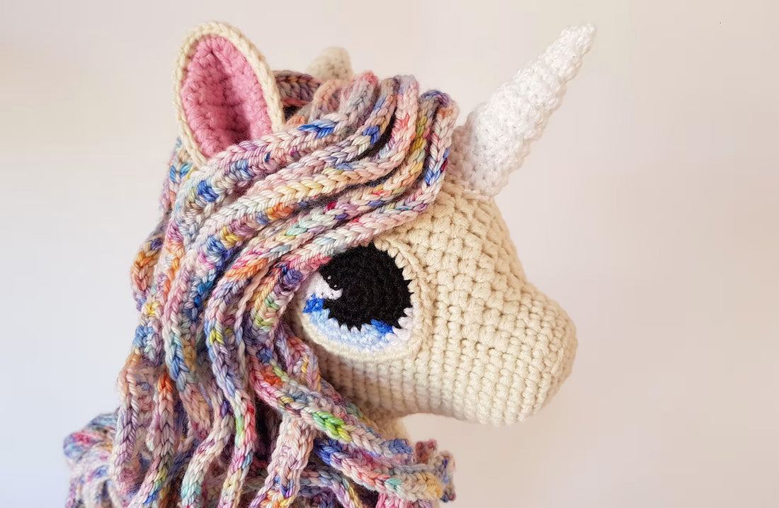 Comet the Unicorn | deluxe pony/horse crochet pattern