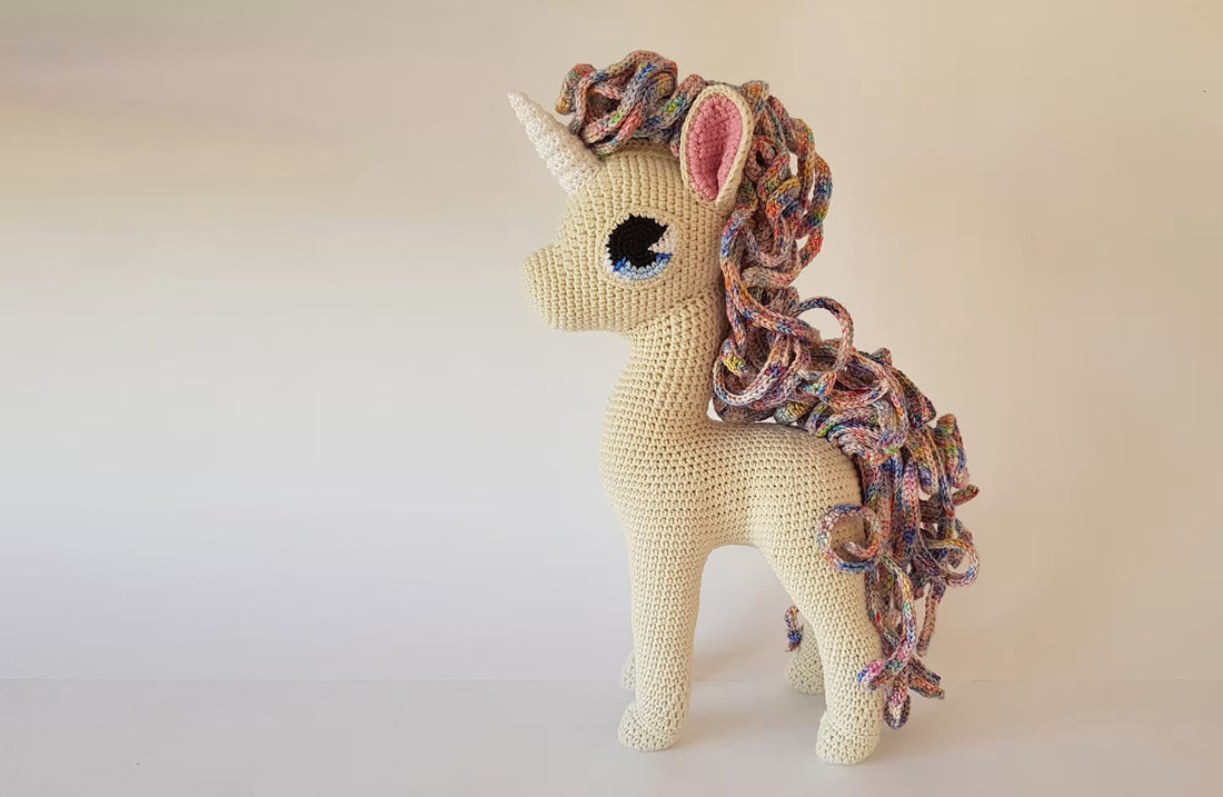 Comet the Unicorn | deluxe pony/horse crochet pattern