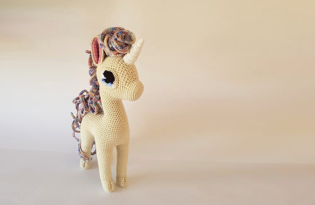 Comet the Unicorn | deluxe pony/horse crochet pattern