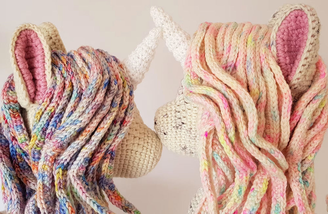 Comet the Unicorn | deluxe pony/horse crochet pattern