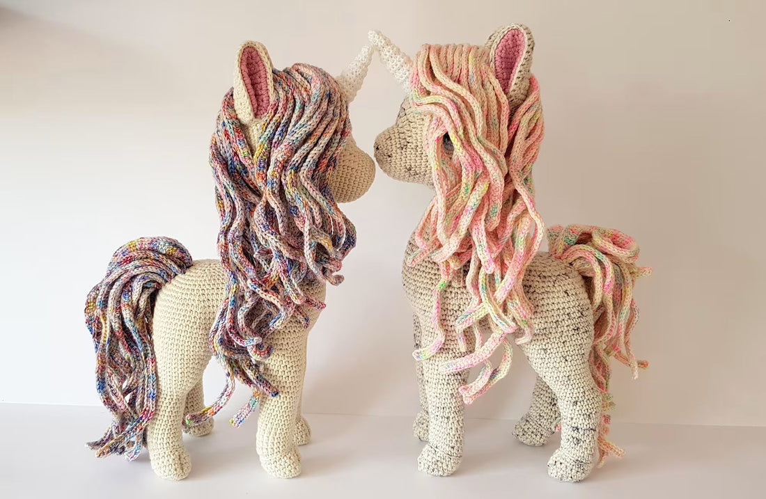 Comet the Unicorn | deluxe pony/horse crochet pattern