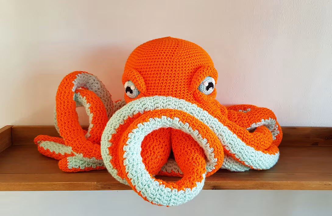 Apollo the Octopus | giant crochet pattern