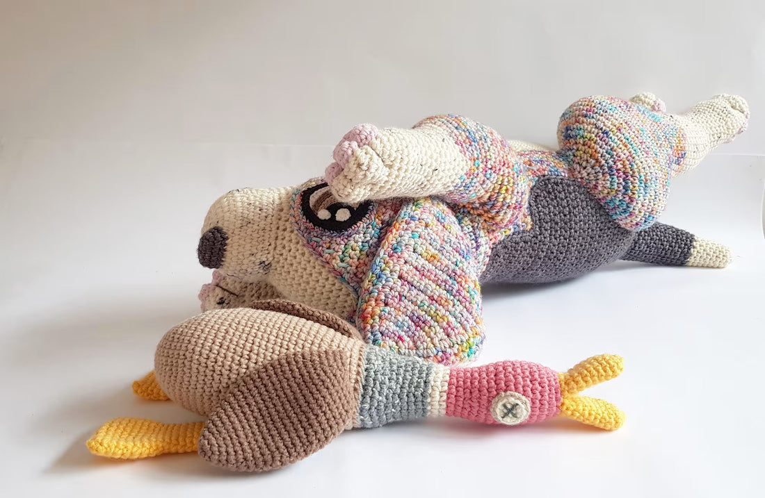 Rocket’s Toy Ducky | FREE crochet pattern