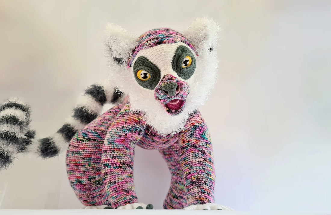 Lunar the Lemur | amigurumi pattern