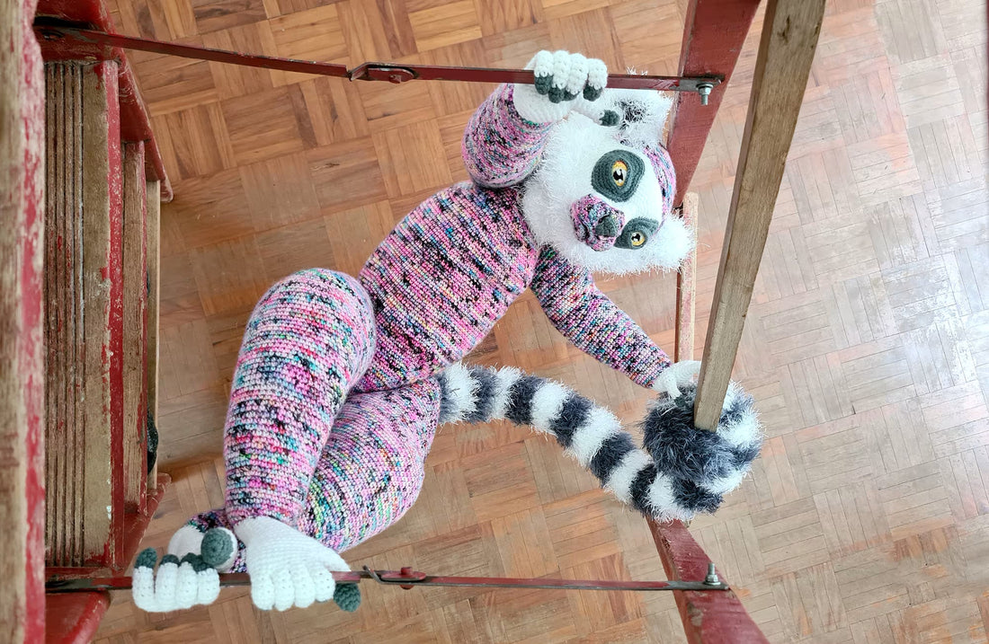 Lunar the Lemur | amigurumi pattern