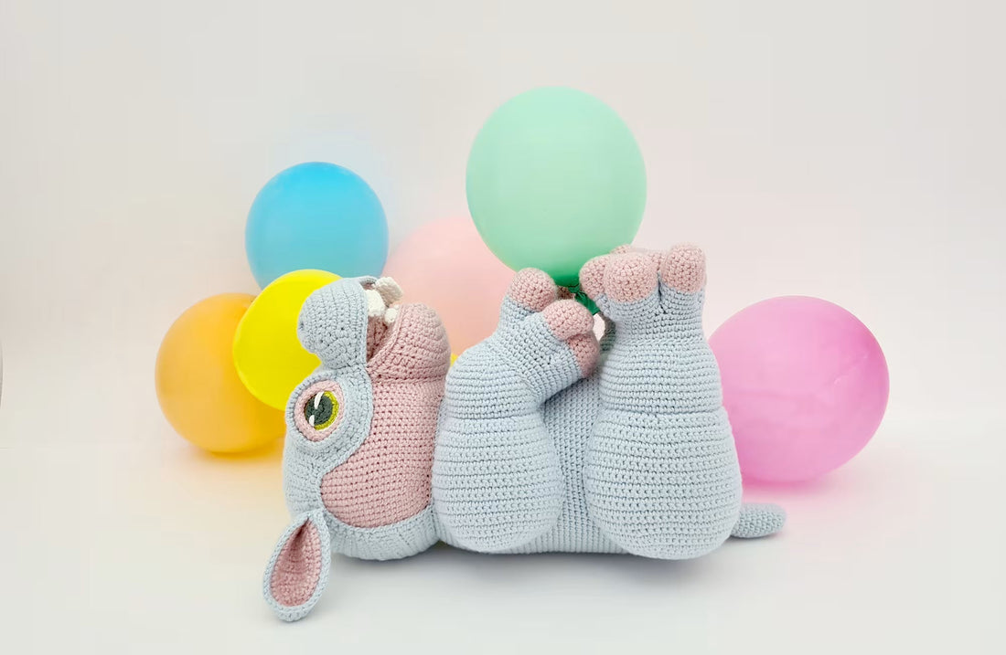 Helium the Hippo | amigurumi pattern