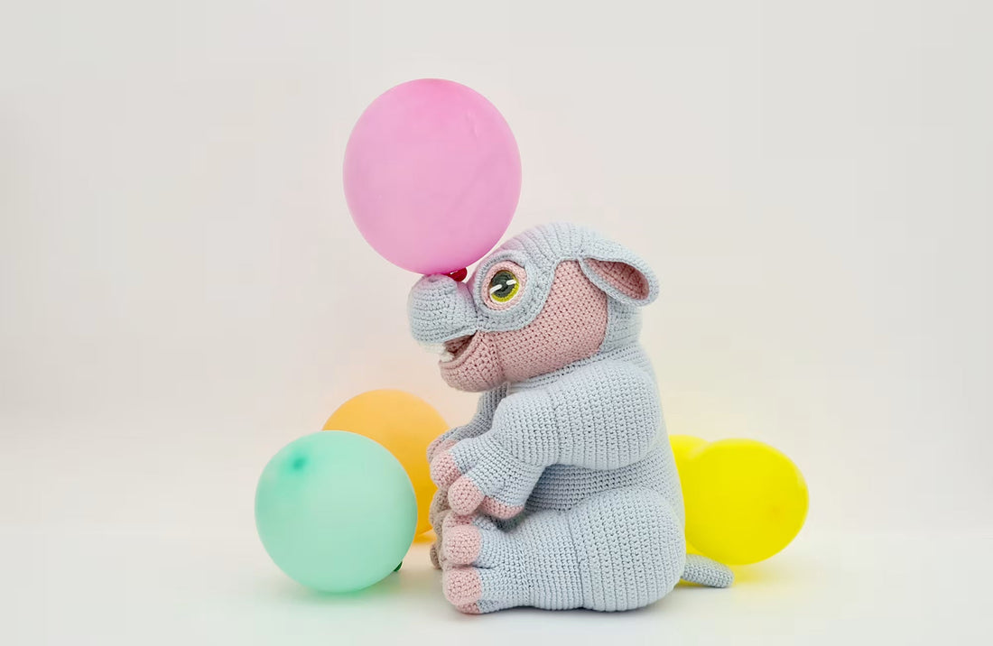 Helium the Hippo | amigurumi pattern