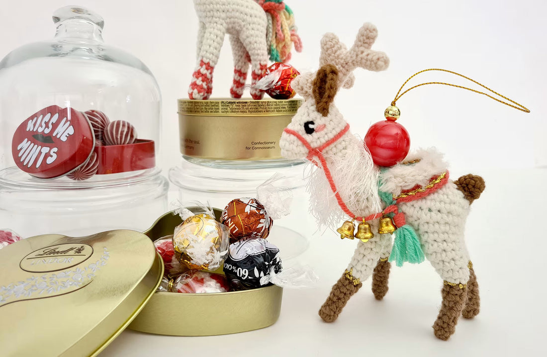 Truffles the Christmas Reindeer | small amigurumi pattern