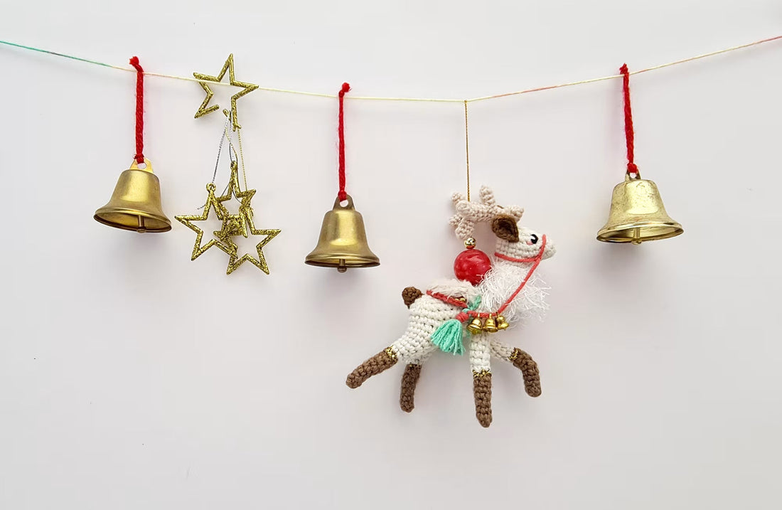 Truffles the Christmas Reindeer | small amigurumi pattern