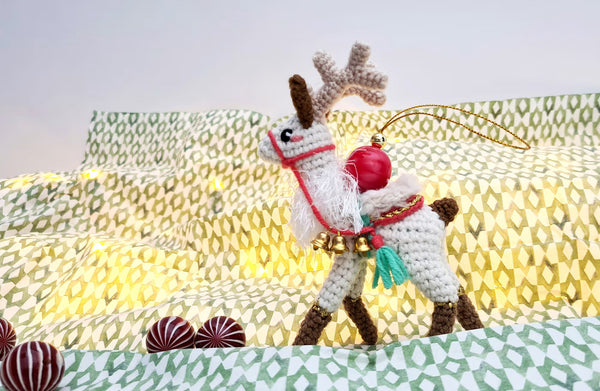 Truffles the Christmas Reindeer | small amigurumi pattern