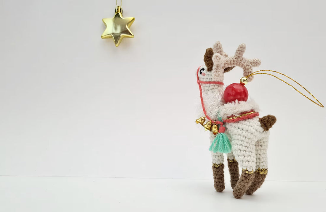 Truffles the Christmas Reindeer | small amigurumi pattern