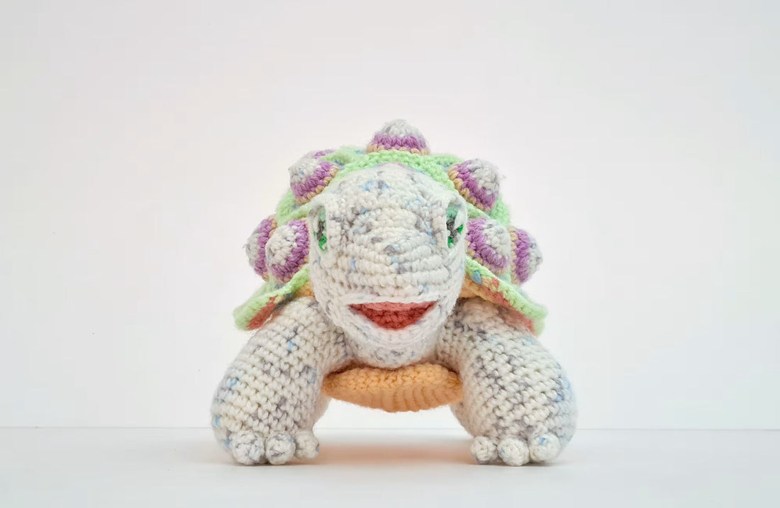 Astro the Tortoise | life-sized amigurumi pattern