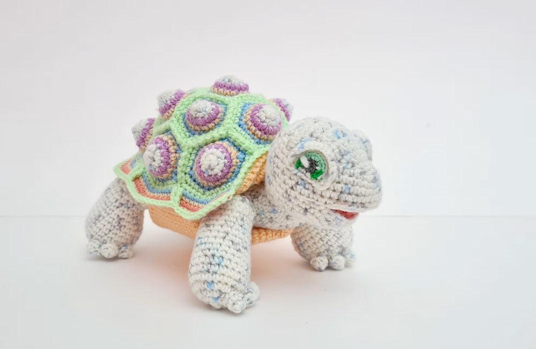 Astro the Tortoise | life-sized amigurumi pattern